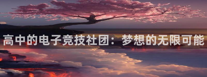 火狐电竞怎么样：高中的电子竞技社团：梦想的无限可能